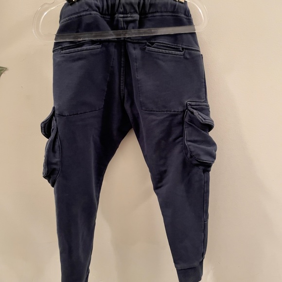 NOPPIES CARGO STYLE TROUSERS SZ 98 (2-3YRS) DK BLUE / SAPPHIRE COLOR - Picture 4 of 6